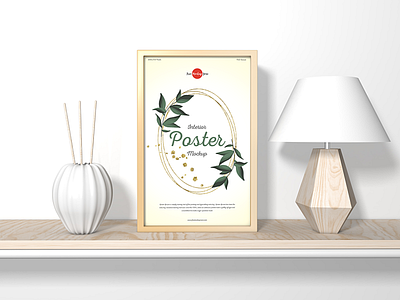 Download Free Home Interior Vertical Poster Mockup By Free Mockup Zone On Dribbble
