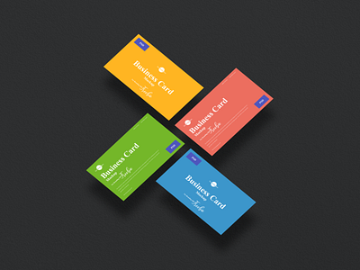 Free Business Card Mockup PSD For Branding