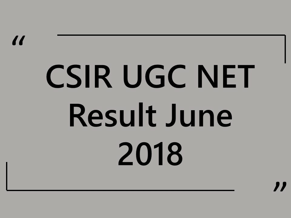 Csir Net Result June Announced Check Out The Cut Off By Shalini