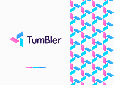 Logo design - TunmBler color design logo 设计
