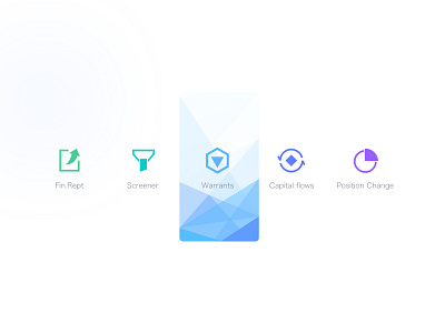 Financial · Icon-02 branding color design icon ui 设计