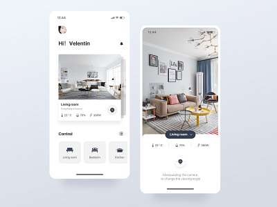 Smart home home ui