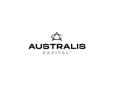 Australis Capital australis brand branding canada canadian cannabis capital design graphic graphic design logo logomark marijuana medical type typography