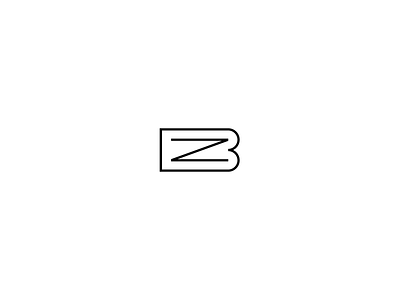 ZB Monogram b bates brand branding design designer freelance freelancer graphic identity logo logomark mark monogram visual z zach zachary zb