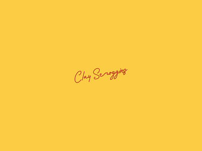 Clay Scroggins author brand branding church clay cursive design graphic how how to lead howtolead identity lead logo pastor script scroggins type typography