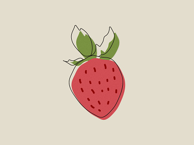 Strawberry artwork fruit illustration illustration illustration art leaves strawberries strawberry