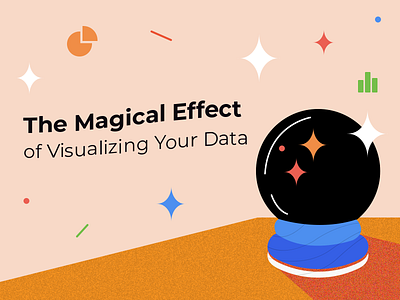 Importance of data visualization 🔮 article illustration blog colors data visualization design drawings illustration illustration art magic magical vector