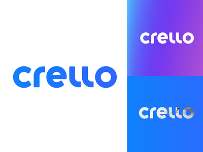 Logo for Crello branding crello design identity lettering logo
