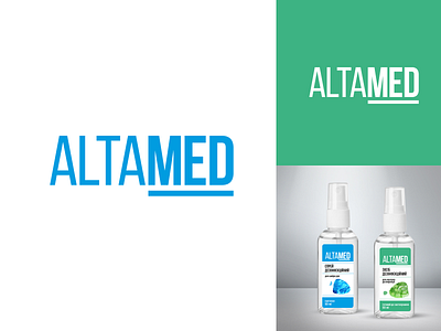 Altamed Logo altamed branding design graphic design identity logo