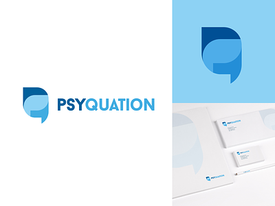 PsyQuation Logo branding design identity logo psyquation