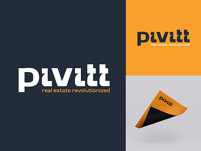 Pivitt Logo branding design identity lettering logo pivitt