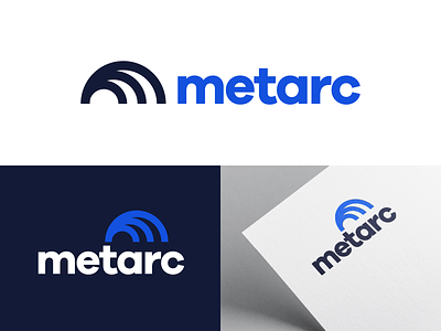 Metarc Logo branding design graphic design identity logo metarc