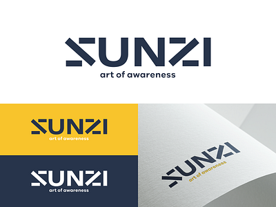 Sunzi Logo branding design identity logo sunzi