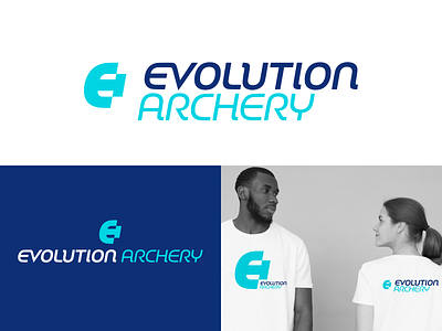Evolution Archery archery branding design identity logo