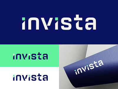 Invista branding design graphic design identity invista logo