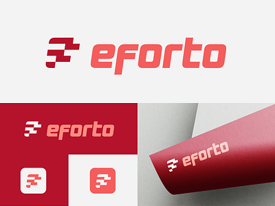 Eforto branding design eforto graphic design identity lettering logo medical technology