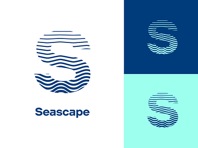 Seascape Logo branding design finance graphic design identity logo seascape