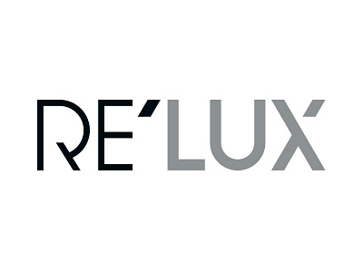 Relux Logo design identity logo relux