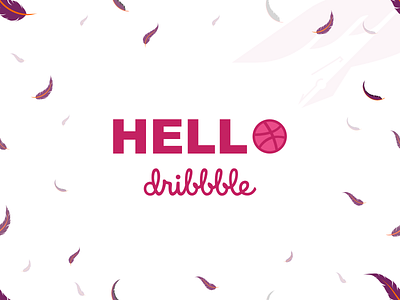 Hello Dribble!! debut debutshot dribbble hello hello dribble shot vector