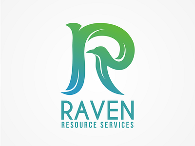 Raven logo design