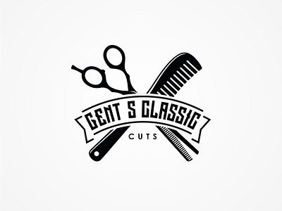 Barbershop logo design design logo