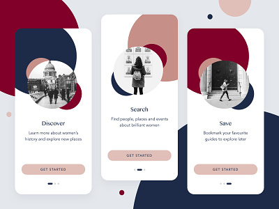 The Cultourist — Onboarding colour design onboarding product design sketch travel typography ui ux