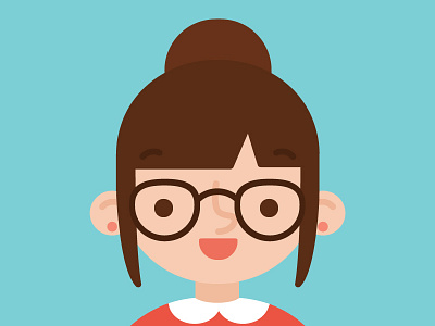 Hey! It's me again! avatar character icon illustration vector