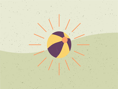 ¡Celebrating Summertime! design flat icon illustration minimal vector