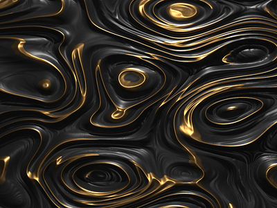 Generative Flow Wall (Black)