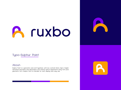 R letter Mark Logo branding colours corporate design icon illustration letter letter logo lettermark logo typography vector