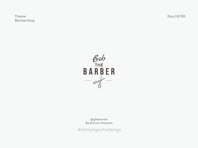 Barbershop- Daily Logo Challenge: Day 13