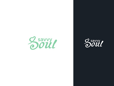 Savvy-Soul Logo Design branding colours corporate design dribbble icon illustration letter logo logo typography vector web