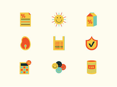 Icons WIP 2d clean design graphicdesign icon set illustration vector wip