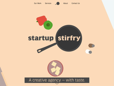 Startup Stirfry Portfolio Site