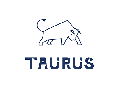 Taurus Logo | Full Logo branding design fintech logo vector