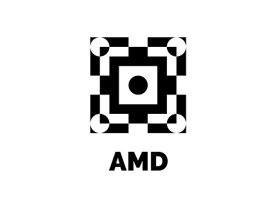 AMD Logo Redesign branding design logo vector