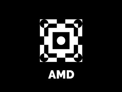 AMD Logo Redesign branding illustration logo vector