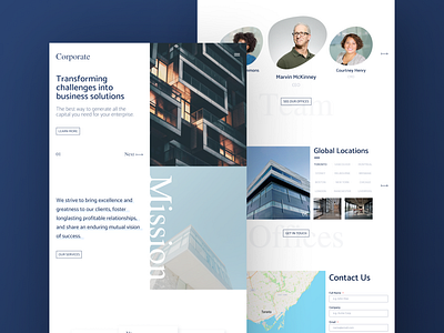 Corporate Consulting Agency design graphic design graphicdesign graphicdesigner ui ui design uidesign web design webdesign webdesigner website design