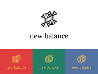 New Balance Redesign art direction brand design brand guidelines brand identity branding design graphic system logo logodesign visual design