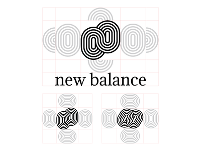 New Balance Redesign art direction clear space logo logo design logodesign symbol