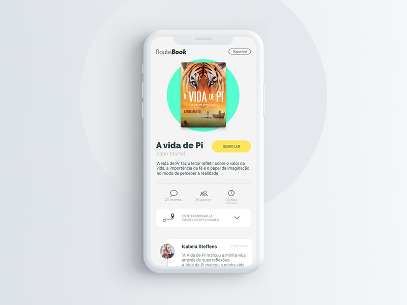 Route Book - A digital book club color pallete typography icon interface illustration design ui interaction