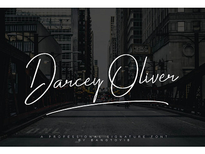 Darcey Oliver Signature Font calligraphy calligraphy font font font logo handwriting logo signature signature font signature logo signature style signatures typeface