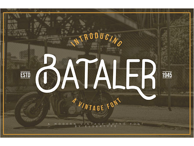 Bataler Vintage Font