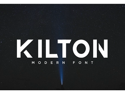 KILTON Sans Serif Font branding clean font minimal modern popular sans sans serif serif logotype trending