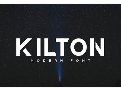 KILTON Sans Serif Font