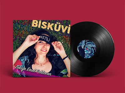 Vinyl Cover Design / Zekiye Emel Pehlevan cover electronic istanbul music pop record single song sound soundtrack turkish