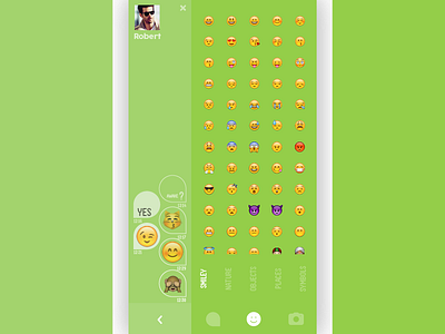 Awake? emoji chat app chat dating emoji friend keyboard meet meme mobile new photo snap