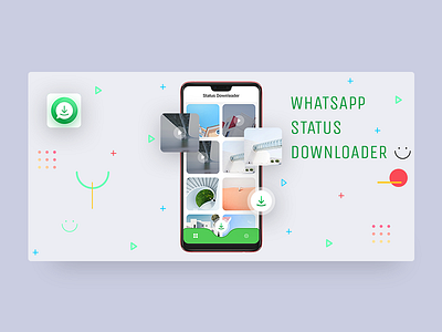 Whatsapp status Downloader app cards