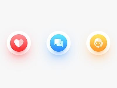 Icons in modern Style