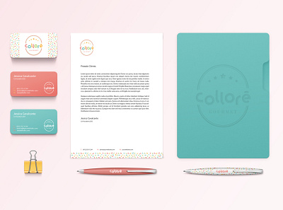 Collorê Gourmet - Visual Identity design graphic design identitydesign lettering logo